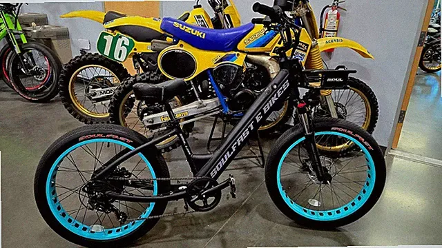24" SOUL LOW BLACK OPS PRO Electric Bike 1000W 48V Ebike SOULFAST