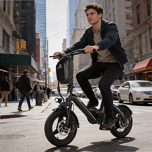 Bodywel E-Bike 20MPH Adults City Electric Bicycles Electric Bike 36V 10AH 20Mile