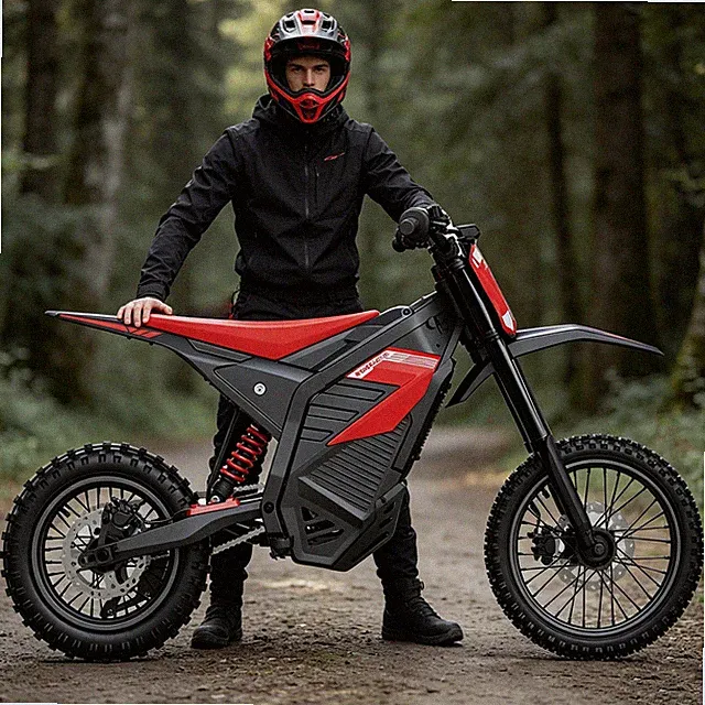 Electric Dirt Bike Peak 3550W 48V 26AH Motor Bicycle 40MPH Ebike for Teens Adult