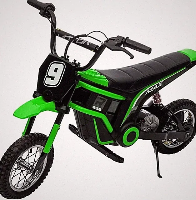 Kids Ride On Dirt Bike 350W Electric Motorcycle Up to 14.29MPH 24V Battery 8-14