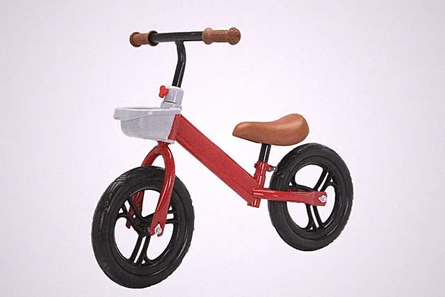 Red 12" Balance Bike