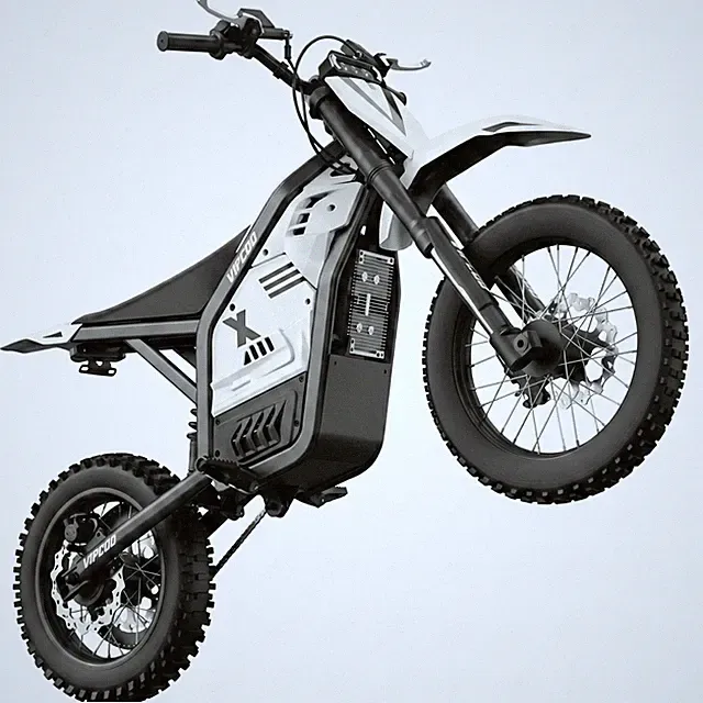 VIPCOO 3500W Electric Dirt Bike 40MPH 48V 23Ah UL‑Certified Ebike for Teen